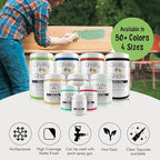 Chalky Chicks All-in-One Chalk Paint for Furniture or Cabinet - 4 Fl Oz - Matte Finish Pistachio (Lime Green) for Metal, Wood Furniture Paint - No Sanding All-in-One for Home Decor & Crafts, USA Made