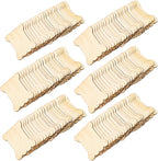 100 Pieces DIY Embroidery Thread Floss Bobbin Organizer Wooden Ribbon Twine Reel for Cross Stitch Cotton Craft Sewing Storage Holder Card