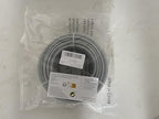 3/16" Wire Rope, 200Ft PVC Coated Steel Cable 7×7 Strand Core, Ideal Cable Railing System for Stair Handrail Balusters Porch Fence Deck, String Light Hanging, Clothesline, Curtains, Shade Sail