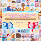 Crochetta Crochet Kit for Beginners, Crochet Starter Kit w Step-by-Step Video Tutorials, Beginner Crochet Kit for Adults Kids Women Men Complete Kit Included (2 Axolotls)