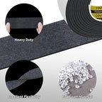 2 Pack EVA Single-Sided Adhesive Black Foam Tape, 1.2inx9.84FT Single-Sided Sealing Strip Foam Pad Sponge Tape Window Weatherproof, Self-Adhesive Insulation Sealing Tape