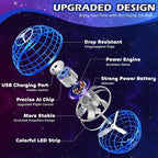Tikduck Flying Orb Ball 2025 Toys Soaring Hover Boomerang Spinner Hand Controlled Mini Drone Cosmic Globe Spinning Kids Adults Outdoor Birthday Gift Cool Stuff for Boys Girls 6 7 8 9 10+ Year Old