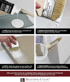 White Gesso Canvas Primer Bundle 8 oz. with Application Brush and Sandpaper. Keep Paint from Absorbing! Whether Acrylics, Oils, Watercolors or Pastels, Make Every Painting Look its Absolute Best