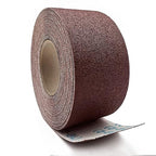 60 Grit Sandpaper Roll, 3 Inch x 49 Feet Emery Cloth Roll Aluminum Oxide Abrasive Paper Roll Continuous Sandpaper for Metalworking, Woodworker, Furniture Repair, Sanding Automotive Plumbing