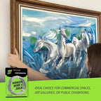 Picture Hanging Wire #3 30lbs 100-Feet, Flexible Steel Wire 18 Gauge for Hang Up Frame/Painting and Mirror
