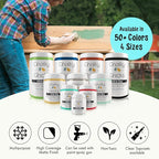 Chalky Chicks All-in-One Chalk Paint for Furniture or Cabinet - 16 Fl Oz - Matte Finish Aqua Bay (Aqua Blue) for Metal, Wood Furniture Paint - No Sanding All-in-One for Home Decor & Crafts, USA Made