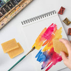 12 Pieces Glue Residue Pick up Eraser Rubber Cement Eraser Cleaning Rubber for Removing Adhesive and Residues from Paper Plastic and More