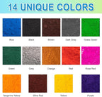 GOODTAKE Purple Iron Oxide, Concrete Pigments for Artistic and Decorative Painting, Cement Dye for Concrete, Clay, Lime, Tile, Mortar, Grout, Plaster, Masonry, Paint (Purple, 20 oz)