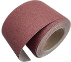 60 Grit Emery Cloth Roll, 4.5 Inch Wide 32.8 Ft Long (Equals 1/4 Sheet Sandpaper 71 Pcs) Abrasive Sandpaper Rolls for Metal Automotive Wood Furniture Sanding Paper Drum Palm Sander (60 Grit)