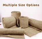 Shatex Natural Burlap Roll,36inch x 30ft High Density Burlap Fabric for Craft Projects,Table Runners,Weddings Decor,Christmas Decorations