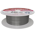 Soft Flex 49 Strand Stringing Wire - Flexible Braided - Medium 0.19 Diameter - Jewelry Making Bead Wire - Satin Silver
