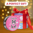 Cookie Box Crochet Kit for Beginners – Gift Set to Make Bear Ted Amigurumi Plushie – Easy DIY Crochet & Knitting Starter Kit with Video and PDF Tutorials