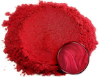 Eye Candy Pigments Premium Red Mica Powder - Baku Red (50gr) - for Epoxy, Resin, Soap, Paint, Woodworking, Acrylic Pouring, Bath Bombs, Fishing Lures - DIY Arts and Crafts Additive