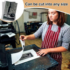 Yeaqee 4 Pcs 12 x 18 Inch Linoleum Block Rubber Carving Block Soft Linocut Blocks Large Linoleum Sheet Unmounted Lino Plates for Engraving Art Project Printmaking Artist Studio Supplies (Gray)