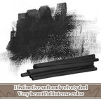 Gueevin 100 Pcs Willow Charcoal Sticks, Willow Charcoal, Artists, Beginners, Students, Perfect for Sketching, Drawing, Shading, and Fine Art Christmas Gifts for Art (2-4mm,4-5mm,5-7mm,7-9mm)