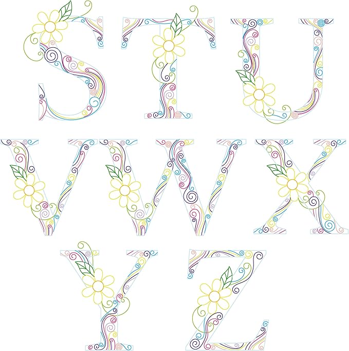 Uniquilling Quilling Kits, 8 * 10-in Letters A Paper Filigree Kits with Quilling Tools& Using Manual, Paper Quilling Kits, DIY Quilling Artwork Modern Wall Art for Living Room