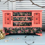 Dixie Belle Paint Company Chalk Finish Furniture Paint - Flamingo (16oz) - Matte Bright Coral Chic Chalk Mineral DIY Furniture Paint