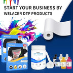 DTF Ink White 1000ml for I3200 XP600 R1390 L1800, ET-8550, ET-2850 XP-15000, R2400, L800, 1430, P400,P800,R2000, Heat Transfer Ink Conversion Kit Refill for All DTF Printers,for DTF Film