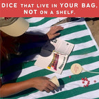 Vango Sixes & Ones Dice Game – 6 Curated Dice Games All in One, Expandable Rolling Cup to Play Anywhere – for Kids, Adults, Families, Travel, Perfect for Game Nights