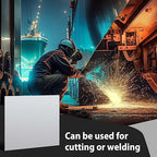 Hicarer 2 Pcs Mild Steel Sheet Cold Rolled 18 Gauge Metal Plate Weldable Metal Sheets for Professional Industrial DIY Use, Clean Surface Easy to Weld (12'' X 12'')