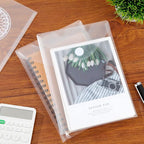 12 Pack Large Clear Die & Stamp Storage Bag Transparent Plastic Folders for Cutting Dies Stencil Embossing Crafts for DIY Scrapbooking Paper Card Craft Organizer Holder