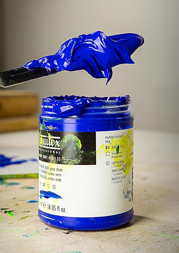 Liquitex Professional Heavy Body Acrylic Paint, 2-oz (59ml) Tube, Quinacridone Red-Orange