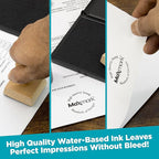 MaxMark Premium Refill Ink for self Inking Stamps and Stamp Pads, Black Color - 4 oz.