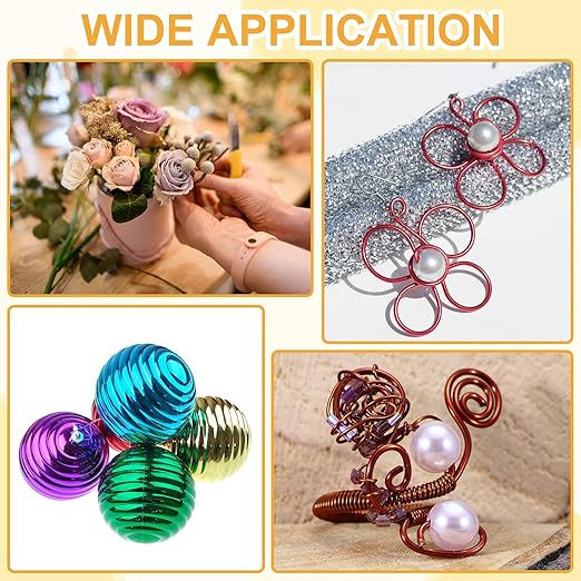 uxcell 16 Gauge / 1.5mm Anodized Aluminum Wire for Jewelry Craft Making, 102 Feet Bendable Flexible Wire for DIY Home Decor Gardening Sculpture, Silver