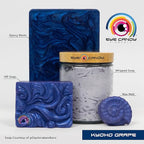 Eye Candy Pigments Premium Purple Mica Powder - Kyoho Grape (25gr) - for Epoxy, Resin, Soap, Paint, Woodworking, Acrylic Pouring, Bath Bombs, Fishing Lures - DIY Arts and Crafts Additive