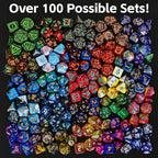 Coyeekn Mystery Dice Set - DND Dice Set - Polyhedral Dice, Dice Goblin, RPG Dice Set, Suitable for Role Playing, Table Games