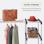 Whitmor Modern Industrial Wardrobe