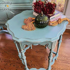 Chalky Chicks All-in-One Chalk Paint for Furniture or Cabinet - 32Fl Oz- Matte Finish Stormy Seas (Light Blue) for Metal, Wood Furniture Paint - No Sanding All-in-One for Home Decor & Crafts, USA Made