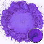 Matio Purple Mica Powder for Epoxy Resin, 1.8oz/ 50g Pearlescent Effect Mica Powder Natural Color Pigment for Soap Making, Bath Bomb, Candle Dye, Resin Craft, Paint, Nails Art, Jewelry, Slime Pigment