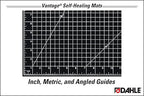 Dahle Vantage 10674 Premium Self-Healing Cutting Mat, 36"x48", 1/2" Grid, 5 Layers for Max Healing, Perfect for Crafts & Sewing, Black