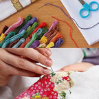 ZuoAnLF Cross Stitch Kits,Cross-Stitch Stamped Kits for Kids Adults Beginner,DIY Embroidery 11CT 13.8 * 19.7inch