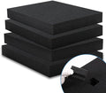 Coengwui Pick and Pluck Foam Inserts, Pre-cubed Pick Apart Sheets for Crafts Toolbox Game Box Camera Cases Drawer Storage (4Pcs 12 x 12 x 2 Inch)