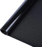 rabbitgoo Blackout Window Film, Sun Heat Blocking Privacy Cover for Glass, Removable Opaque Room Darkening Dark Black Out Window Covers Tint Shades for Home Day Sleep Light Blocker 29.5 x 157 Inches