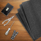 Black Customizable Polyethylene Foam Sheets, 2PACK 12 x 16 x 1.5INCH Thick Padding for Cases & Crafts