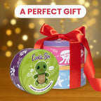 Cookie Box Crochet Kit for Beginners – Gift Set to Make Turtle Hugo Amigurumi Plushie – Easy DIY Crochet & Knitting Starter Kit with Video and PDF Tutorials