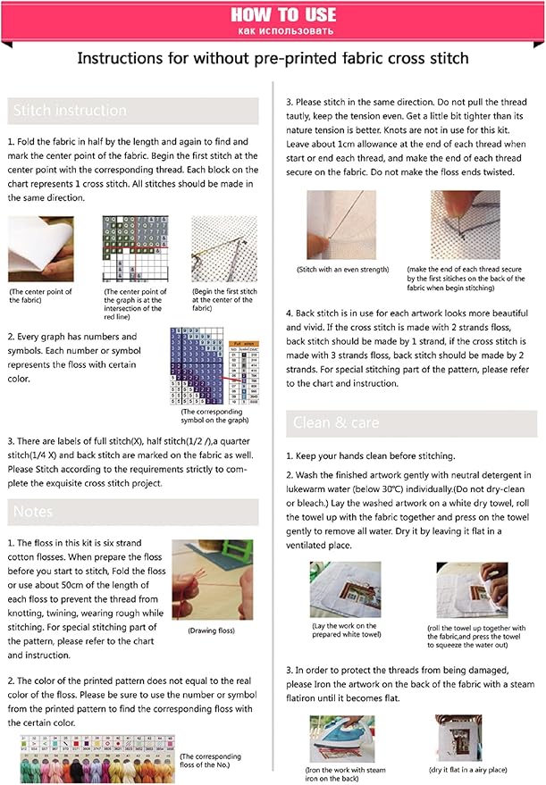 Findvoor Counted Cross Stitch Kits for Adults Full Range of Cross Stitching Embroidery Unprinted Pattern for Beginners, 11CT Needlepoint Kit Patterns Embroidery Kits-Three Colorful Birds 18x18 inch