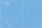Elan Cutting Mat A3 Blue, Self Healing Cutting Mat 12x18 Inch, 5-Ply Craft Board Blue, Hobby Board for Crafts 12x18 Inch