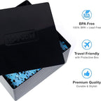 8 Black Puzzle Sorting Trays with Lid 10" x 10" | Puzzle Organizers and Storage | for Puzzles Up to 2000 Pieces
