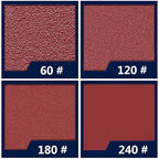 160pcs Detail Sander Sandpaper for Mouse Sander, 60 120 180 240 Grit Sanding Sheets, Sander Pads for Detail Sander, Finger Sander -FSM16