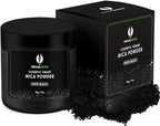Black Mica Powder for Epoxy Resin 56g / 2oz. Jar - TECHAROOZ 2 Tone Resin Dye Color Pigment Powder for Lip Gloss, Nails, Colorant for Slime Bath Bombs Soap Making & Polymer Clay