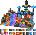 100PCS Magnetic Blocks - Build Magnet World Kids Building Toy, Magnetic Tiles Building Blocks Toddler STEM Montessori Toy Sensory Outdoor Toys for 3+ Year Old Boys&Girls, Christmas Birthday Gift