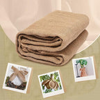 40" x40 Feet Premium Natural Burlap Fabric Roll – Multipurpose for Gardening, Weddings, Crafts & Holiday Decor – Wedding Aisle Runner, Halloween/Christmas Burlap, Weed Barrier & More