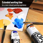 OPEN Slow-Drying Acrylics by GOLDEN, Cobalt Teal, 5 fl oz. tube, Professional Acrylic Paint, Semi-Opaque