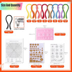 Tanstic 64Pcs Paper Quilling Kits, 45 Colors 900 Strips Paper Quilling Tools and Supplies for Beginners Perfect DIY Handcraft Quilling Set