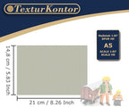 3 Sheets Self-Adhesive Decorative Film Paving Stones and Surfaces for Model Making in Scale 1:87 Scale H0 (UK: 3.5 mm Scale) (Paving Stones with Moss)