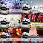 FEBSNOW Handheld Tally Counter Clicker 4 Digital Number Click Counter for School Event Golf Sports Office Stadium